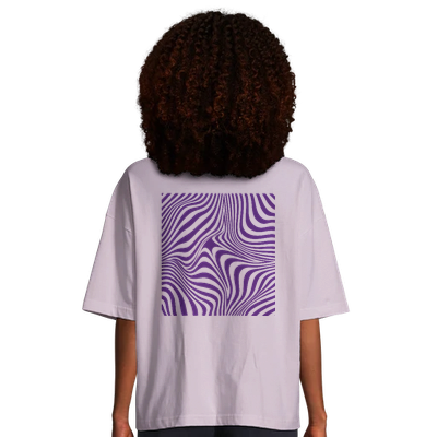 Weites T-Shirt "Wavey" aus Bio-Baumwolle